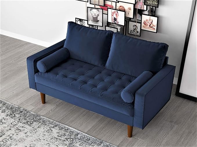 US Pride 58 Inch Velvet Loveseat