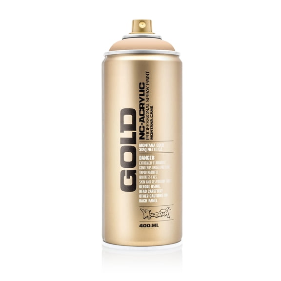Montana Cans GOLD Spray Paint, 400ml, Cappuccino