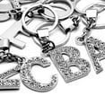 thumbnail image 5 of SPRING PARK Stylish Alphabet Tassel Charm Key Ring Keychain Car Pendant A-Z Letter Bag, 5 of 8
