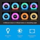 thumbnail image 5 of Reloj despertador con luz y altavoz Bluetooth, luz nocturna para niños, 4 niveles de brillo y luz colorida, reloj despertador digital para niños, adolescentes y dormitorio, 5 of 5