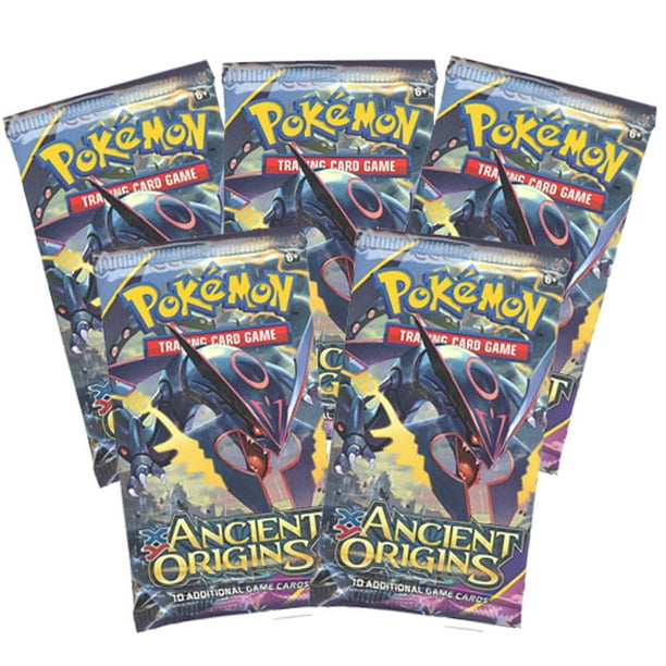 Pokemon Cards XY Ancient Origins Booster Packs (5 Pack Lot