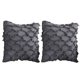 thumbnail image 1 of Funda de almohada Embrace de 2 piezas, funda de cojín para sofá, funda de almohada cuadrada decorativa, funda de almohada de estilo moderno de color sólido, cremallera de 18x18", 1 of 5