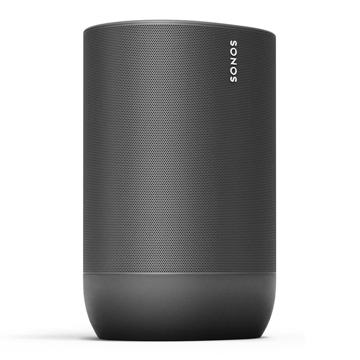 græsplæne termometer Ikke moderigtigt Sonos Move Portable Smart Battery-Powered Speaker with Bluetooth and Wi-Fi  (Black) - Walmart.com