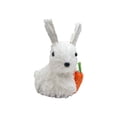 thumbnail image 2 of Easter Decorations Natural Straw Bunny Figurines Easter Decor For Home Rustic Garden Statue Spring Decor, 2 of 6