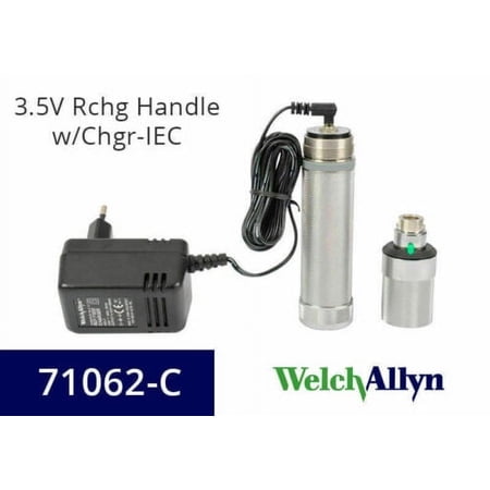 Welch Allyn 71062-C POWER SOURCES 3.5V RCHG HANDLE With Welch Allyn Charger
