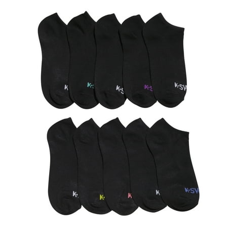 kswiss cushioned athletic ankle socks running ladies cut pack low sports