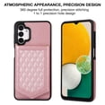 thumbnail image 2 of Galaxy A13 4G/5G 6.5" Wallet Case, Allytech Crossbody Shoulder Carrying Purse Cover RFID Blocking Card Slots Holder Flip PU Leather Stand Shockproof Case for Samsung A13 2022, Rosegold, 2 of 7