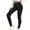 Black, variant on Odbmxy High Rise Womens Leggings Plus Size Sports Yoga Pants Women Gray Tummy Control Long Gym Plain Skinny Pants,XL