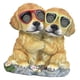 thumbnail image 3 of Figura de jardín con energía solar y ojos giratorios y parpadeantes: figura de perro decorativa elegante y versátil, luz de paisaje para el jardín., 3 of 9