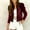 Wine, variant on Women's Sequin Shrug Cardigans Trendy Velvet Shirts Tops Open Front Sequin Jackets Cardigan Glitter Long Sleeve Short Coats Crop Blazer