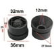 thumbnail image 4 of Almohadilla antivibración de goma 06A103226 compatible con VW Golf Jetta 1.8 2.0 (accesorios para bricolaje) 4 piezas, 4 of 5