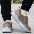 thumbnail image 5 of NOKIO Men's S𝗅ip On Sneakers Lightweight Breathable Walking Shoes Comfortable Casual L𝗈afers Non-S𝗅ip Durab𝗅e Outdoor Sport Shoes Wide Width Soft Sole Shoes for Back to College, 5 of 7