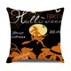 thumbnail image 2 of Fundas de cojines de Halloween, 45,7 x 45,7 cm, decoraciones de Halloween, decoraciones de Halloween, fundas de cojines, fundas de cojines naranja negro, juego de 4 JAMW Sencillez, 2 of 5