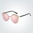 thumbnail image 3 of Vintage Round Sunglasses Border Fashion Anti Sunglasses Color Sunvisor Polarizer, 3 of 3