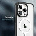 thumbnail image 7 of JETech Magnetic Case for iPhone 14 Pro Max 6.7-Inch Compatible with MagSafe Wireless Charging, Shockproof Phone Bumper Cover, Anti-Scratch Clear Back (Black), 7 of 7
