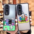 thumbnail image 2 of Matte Case for HONOR 70 50 30S 30 20 8X 9A 9X PLAY 4T X7 X8 X9 X10 5G V40 Case Funda Coque Capa Shell White Pig Rabbit Cartoon, 2 of 5