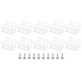 thumbnail image 1 of Unique Bargains LED Strip Light Clips Mounting Bracket Fixing Clips Plastic for 15.5mm-16.8mm Neon Light Cable Clear 40 Pack, 1 of 6