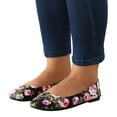 thumbnail image 3 of NOKIO Women'S Ballet Flats Comfortable Women'S Flats Women Casual Shoes Autumn And Winter Fashion Comfortable Lightweight Rose Color Pointed Toe Flat Women'S Flat Pumps, 3 of 7