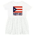 thumbnail image 3 of Inktastic Puerto Rico Flag & Name Girls Toddler Dress, 3 of 5