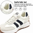 thumbnail image 3 of BERANMEY Casual Sneakers for Women Lightweight Non-Slip Fashion Sneakers with Memory Foam Insole Womens Platform Shoes for Everyday Wear, 3 of 9