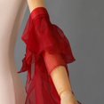 thumbnail image 6 of Hzzsbu Organza Arm Sleeves Elegant Tulle Sleeves Chinese Hanfu Water Sleeves for Wedding Dress Ethnic Dance Dress Accessories, 6 of 7