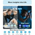 thumbnail image 2 of Smart Watch for Men Women Android iPhone, Alexa Built-in Fitness Watch with 1.8" LCD Screen & Bluetooth Call (Make/Answer), Heart Rate/SpO2/Sleep Monitor, 100 Sports, IP68 Waterp, 2 of 7