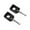 Black, variant on Motorcycle Chain Adjuster Electric Bike Rear Wheel Axles Hub Spacers Aluminum Alloy Construction
