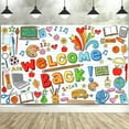 thumbnail image 6 of MetMetalrt Welcome Back Party Banners Fabric Multicolor, 6 of 7