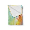 thumbnail image 2 of Colorful Soft Flannel Fleece Throw Blanket, Cloudy Milky Way Like Blur Smokey Colors Dust Powder Universe Outer Space Print, Cozy Plush for Indoor and Outdoor Use, 50" x 70", Multicolor, by Ambesonne, 2 of 5