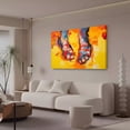 thumbnail image 3 of Abstract Art Modern Decorative Painting Foot Framed Canvas Poster Bedroom Decor Sports Landscape Office Room Decor Gift,Frame-style,28×41inch (70×105cm), 3 of 8