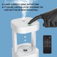 thumbnail image 2 of Humidificador de aire de 580 ml con humidificador de escritorio portátil ligero de ambiente de poco ruido, 2 of 8