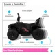 thumbnail image 4 of The Baby Shop Carro Montable Eléctrico Negro Moto Cuatrimoto Niño Tek-388, 4 of 4
