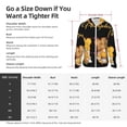 thumbnail image 5 of Lsque Pumpkin Pie Gnome UPF 50+ Lightweight Sun Protection Men's Women's Long Sleeve Shirt, Hoodie Performance -Large, 5 of 9