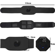 Kepeak Abs Stimulator Muscle Training Fitness Workout Equipment Ab Core Toner Belt for Abdominal/Arm/Leg Full Set Fit 23''-60'' man and woman