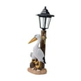 thumbnail image 1 of Garden a prueba de agua Lámpara de escultura solar de jardín decorativo de pájaros decorativos iluminación de pájaros 14CMX12CMX42CM, 1 of 8