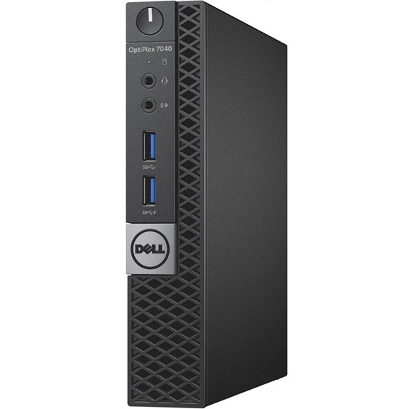 Pre-Owned Dell Mini PC OptiPlex 7040 Micro Computer Desktop, 6GB DDR4 256GB M.2 NVMe SSD, i5 6500T Quad Core