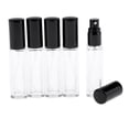 thumbnail image 1 of 2-6 paquete 5x 8 ml atomizador de perfume recargable botella de spray vacío tapa negra 2 piezas, 1 of 3