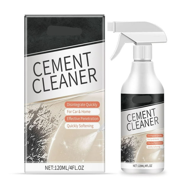 1 Pcs Cement Cleaner 120ml - Strong Stain Remover for Tile, Glass, Concrete & Floors - Fast Deep Cleaning, No Residue, Easy Spray Formula