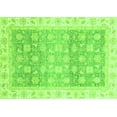 thumbnail image 1 of Ahgly Company Indoor Rectangle Oriental Green Traditional Area Rugs, 5' x 7', 1 of 4