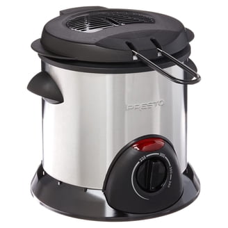 Farberware 2 qt Electric Deep Fryers, Stainless Steel - Walmart.com