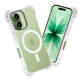 thumbnail image 1 of Mr. Gadgets Funda De Uso Rudo Para iPhone, Diseño Magnetico, Case Transparente De Acrilico Epoxi, Tecnología Ultra Bounce, Anti-caídas Compatible Con iPhone 17 Color Transparente, 1 of 7