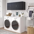 thumbnail image 2 of Systembuild Evolution Lory 54" Wall Cabinet, Black, 2 of 13