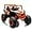 Orange, variant on Jojoka 24V Kids Ride on UTV Car with 2 Seat, Battery Powered Off-Road Kids UTV, Electric Toys with Remote Control, Metal Frame, EVA Wheels, LED Light, Spring Suspension for 3-8 Year Boys&Girls, Pink