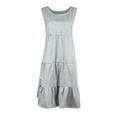 thumbnail image 2 of Rrunsv Summer Dresses for Women Summer Cute Floral Flowy Sundressses Beach Dress for Women Grey,XXXXXL, 2 of 4