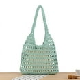 thumbnail image 2 of Yoyauz Women's Grass Woven Beach Bag - Women's Beach Handmade Woven Handbag, Summer Mesh Hollow Shoulder Bag, Suitable for Holidays, 2 of 5