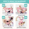 thumbnail image 5 of AUTOWT Pet Carrier Backpack - Breathable & Adjustable Design for Small Medium Dogs, Suitable for Outdoors, 5 of 8