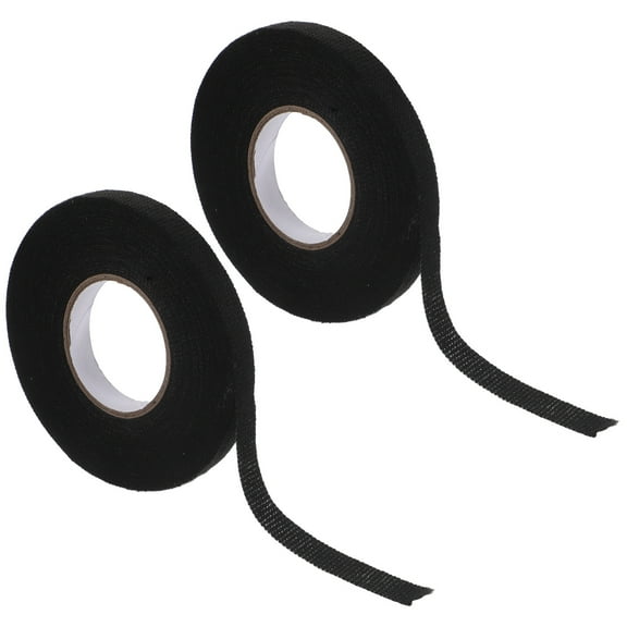 MLINS  2 Pcs High Temperature Tape Friction Silver Foil Turntable Rotator Tin Black