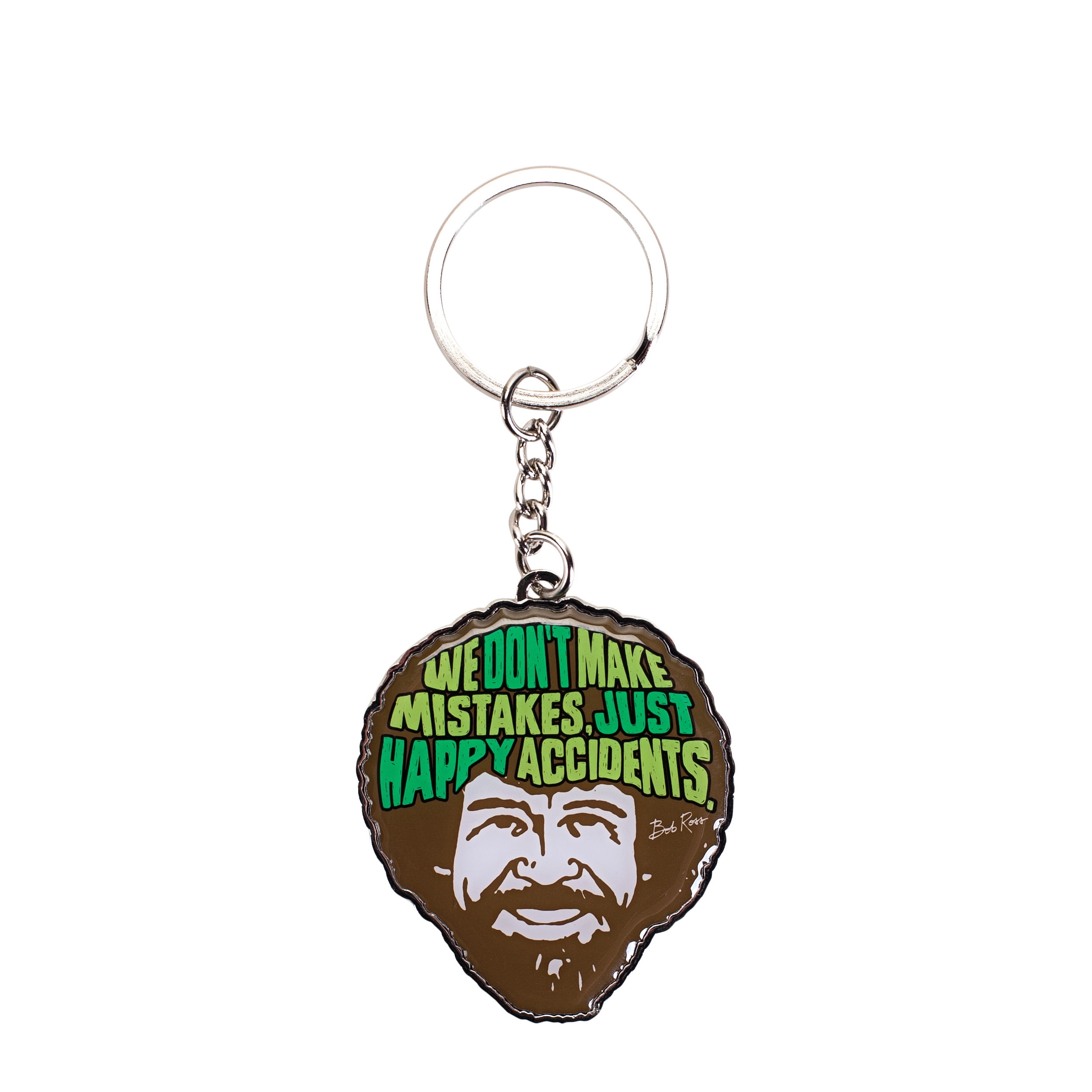Bob Ross We Don T Make Mistakes Just Happy Accidents Keychain Walmart Canada
