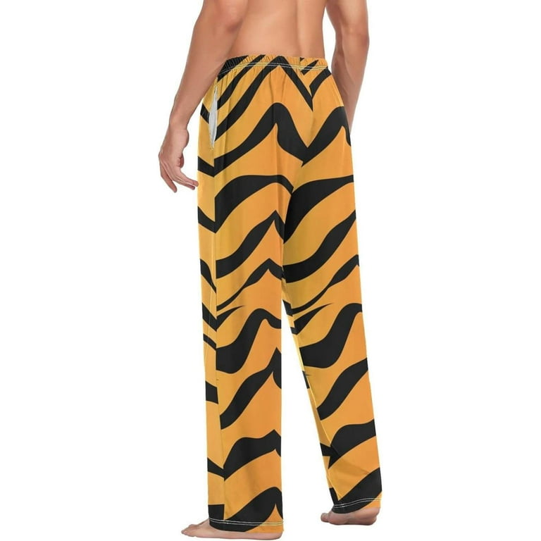 Tiger Print Skin Ghost Pajama Pants Men s Lounge Pants Light with Drawstring and Pockets Christmas New Year Birthday Father s Day Gifts Walmart