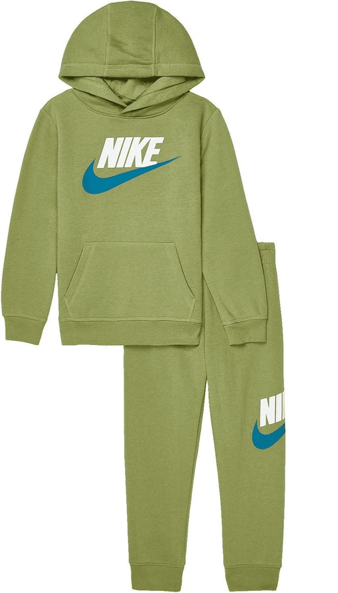 plus size nike metallic logo hoodie